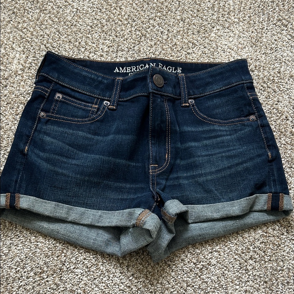 American Eagle Outfitters Women's Indigo Jean Shorts